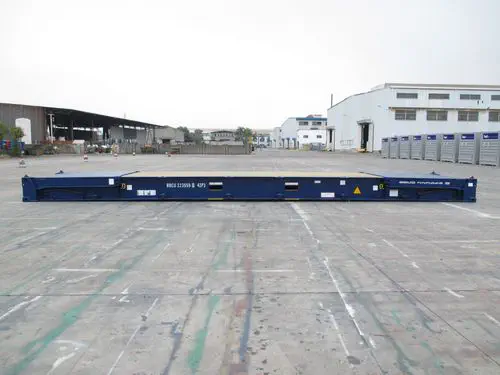 CONTENEDOR 40 PIES DE PLATAFORMA PLANA