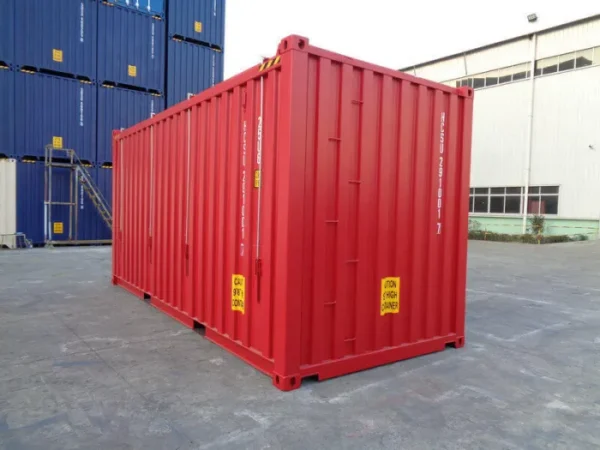 CONTENEDOR CUBO RÍGIDO DE 20 PIES DE ALTURA