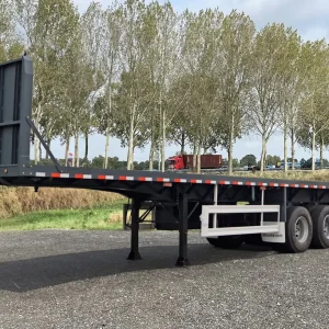 Contenedores CIMC 40 Contenedores Semirremolque de 4 ejes con plataforma plana
