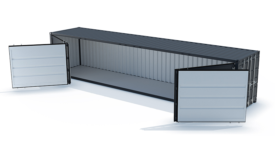 CONTENEDOR MARÍTIMO ABIERTO DE 40 PIES