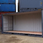 CONTENEDOR MARÍTIMO DE 20 PIES CON LADO ABIERTO HC