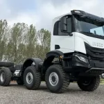 Iveco T-Way AD410T47WH-5020 AT 8x8 Cabina de chasis