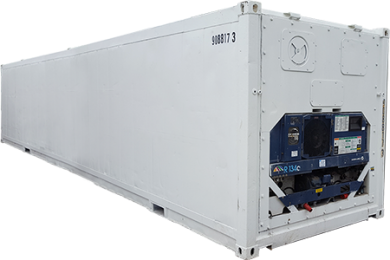 contenedor marítimo refrigerado de 40 pies